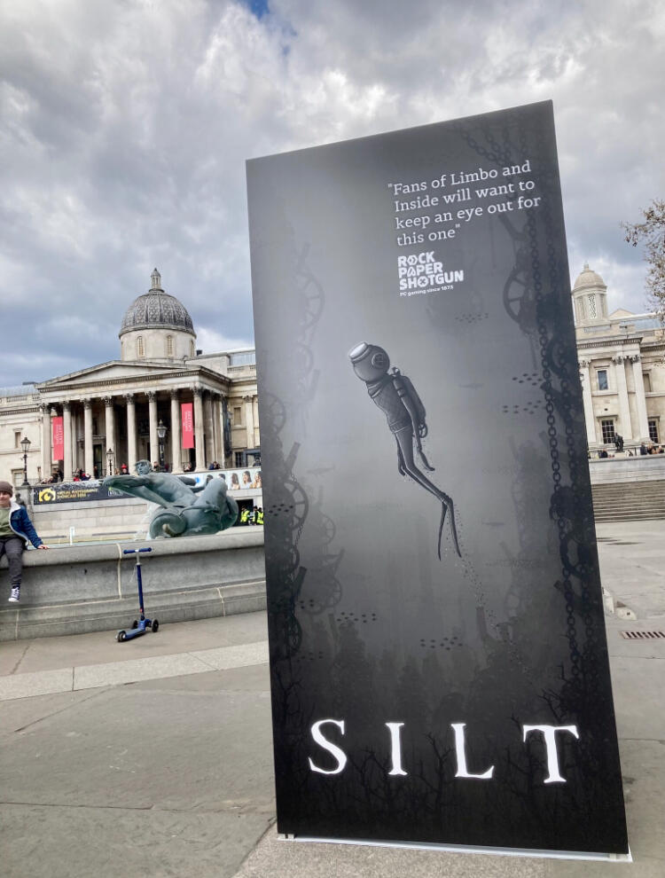 ‘Silt’ advert for London games festival 2022