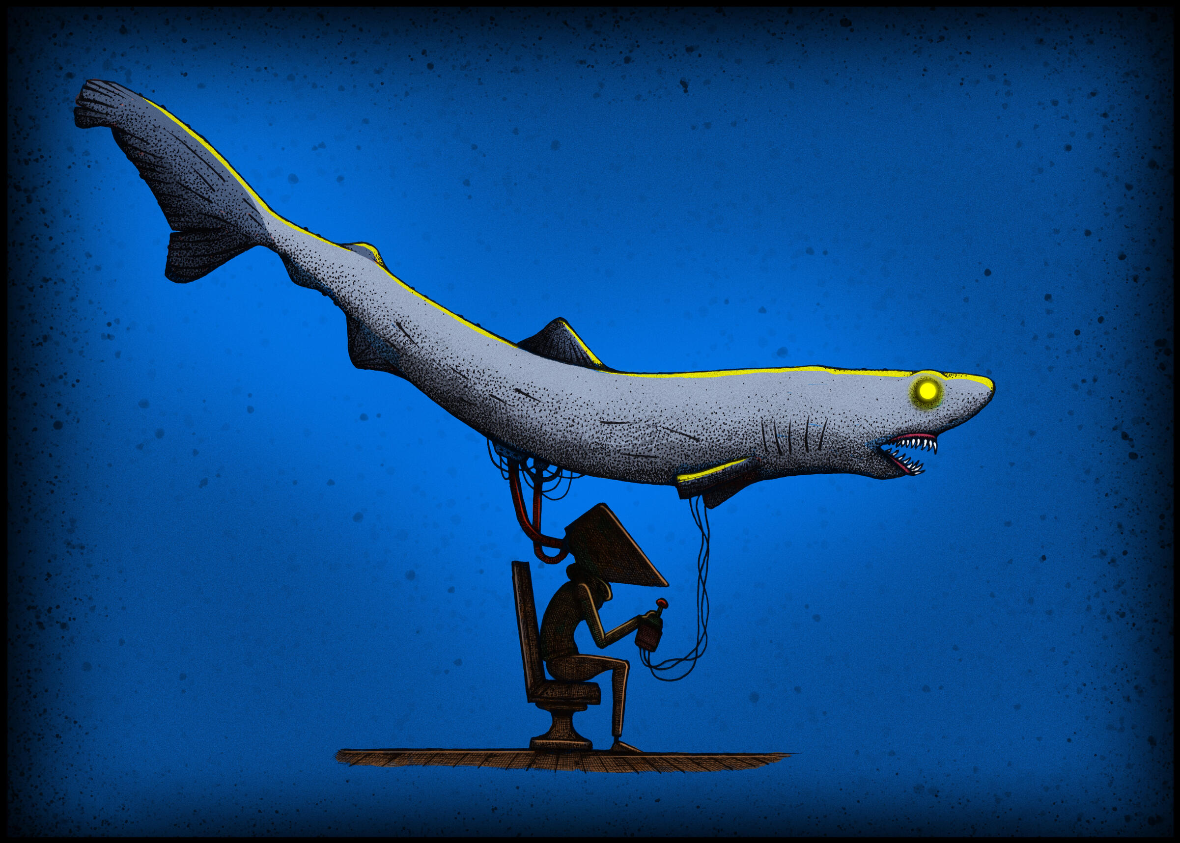 Shark trust charity show piece