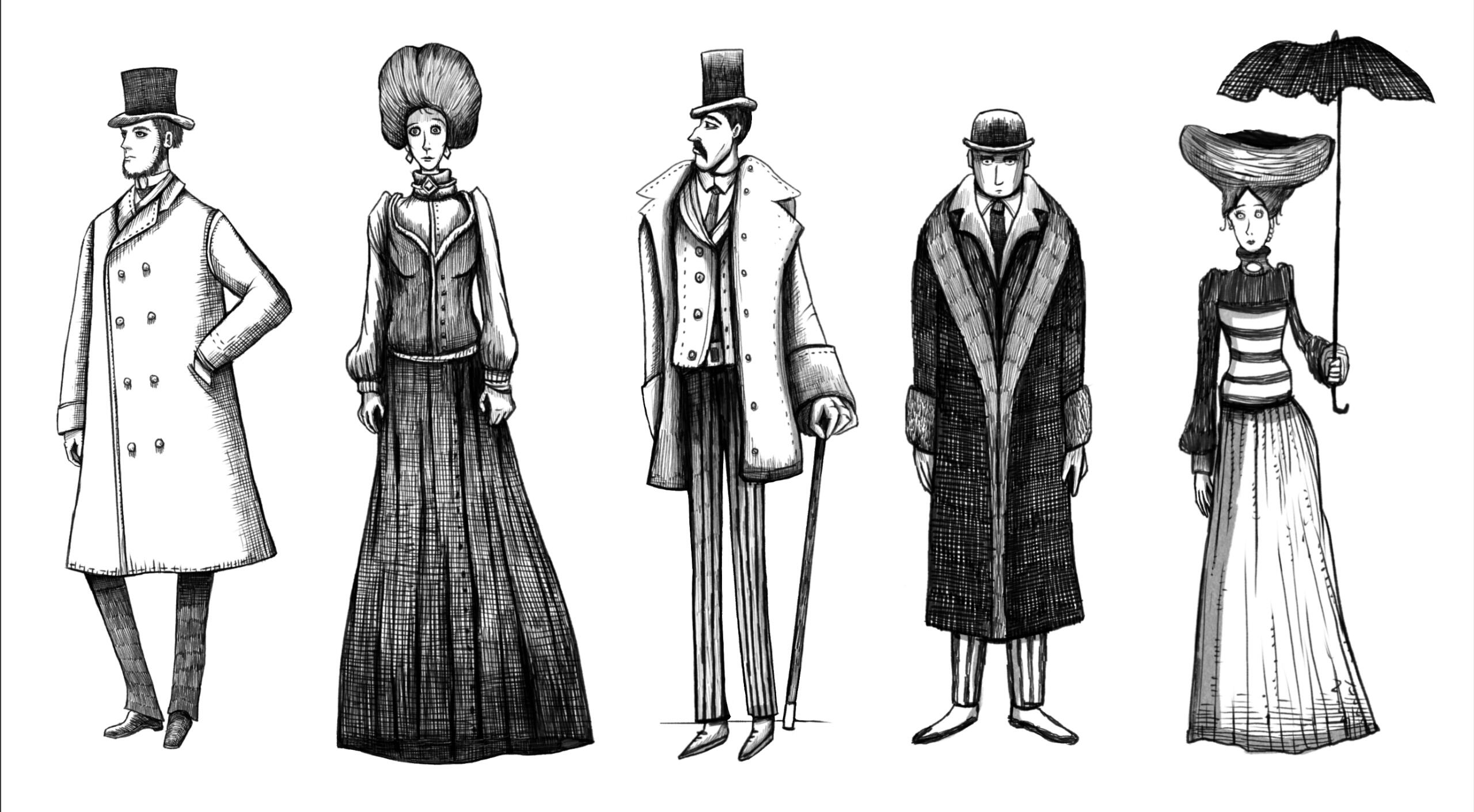 Character design studies