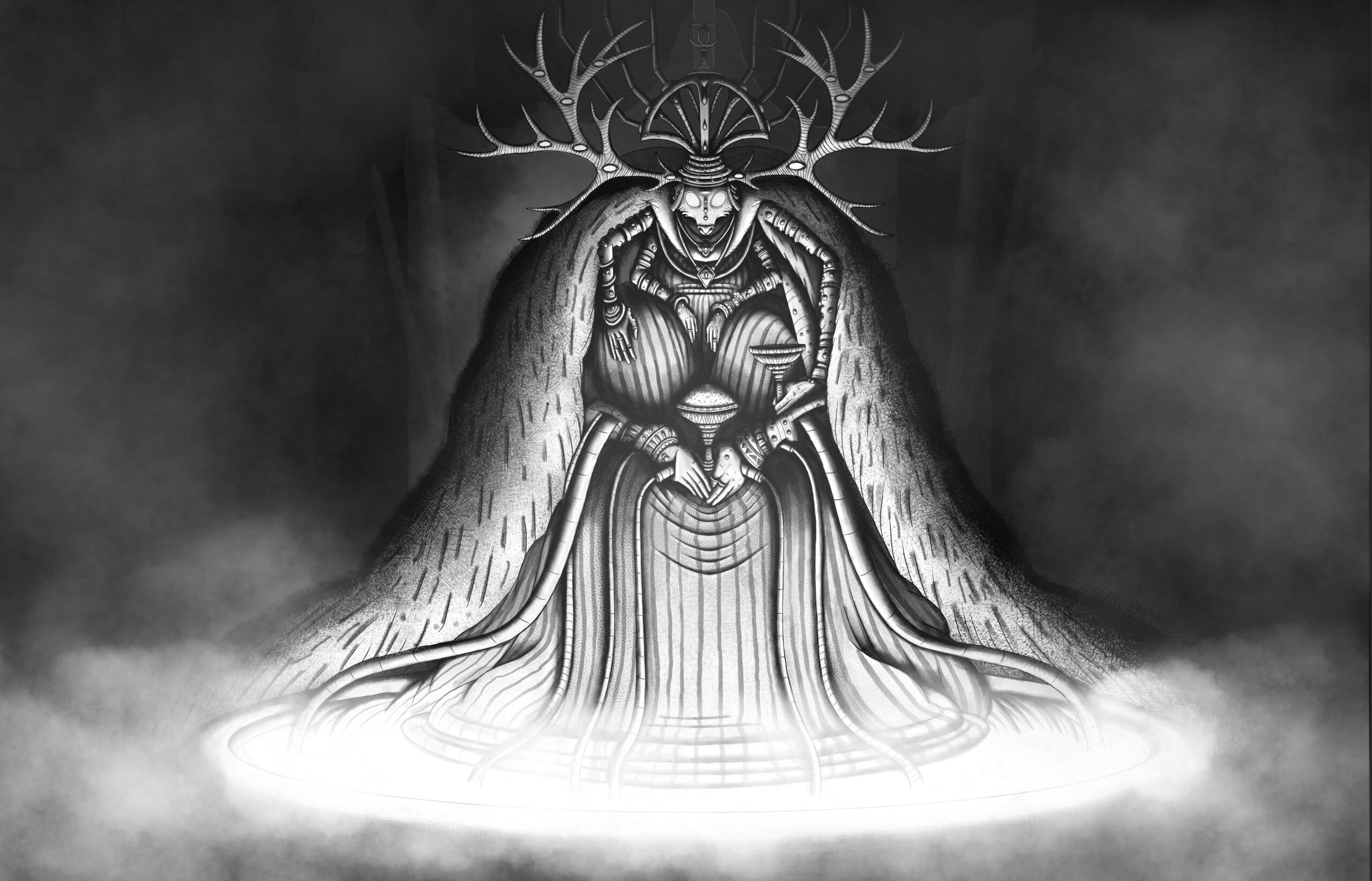 Creature design for book