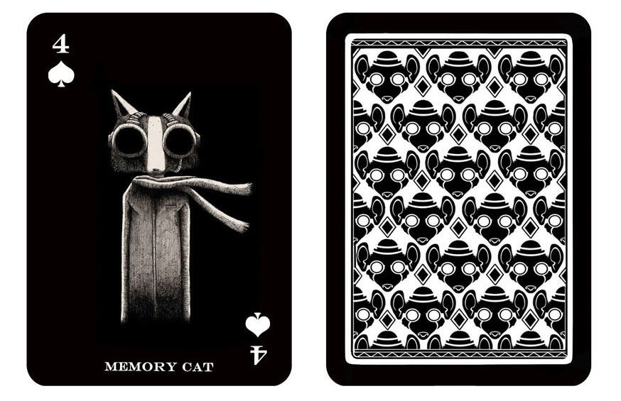Dark Suits Card pack