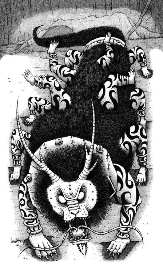 &#39;Fearsome Creatures of the woods&#39; creature design. Workman Publishing
